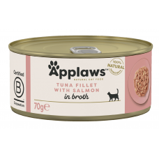 Applaws Tuna fillet with salmon - Месни хапки консерва за котка с риба тон и сьомгa - 70 гр - 1028CE-A Applaws Tuna fillet with salmon - Месни хапки консерва за котка с риба тон и сьомгa - 70 гр - 1028CE-A