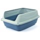 Открита котешка тоалетна SONIC Medium, висок борд, 44,5 x 34 x 18,5 см GEORPLAST Италия 10527