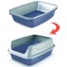 Открита котешка тоалетна SONIC Medium, висок борд, 44,5 x 34 x 18,5 см GEORPLAST Италия 10527 Открита котешка тоалетна SONIC Medium, висок борд, 44,5 x 34 x 18,5 см GEORPLAST Италия 10527