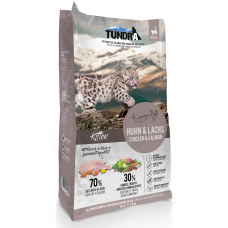 Tundra Kitten Cat - висококачествена храна за подрастващи котенца от всички породи, БЕЗ ЗЪРНО, с птиче месо и сьомга, Боровинки, Моркови и Ябълки - 3,8 кг, Германия - 17203 Tundra Kitten Cat - висококачествена храна за подрастващи котенца от всички породи, БЕЗ ЗЪРНО, с птиче месо и сьомга, Боровинки, Моркови и Ябълки - 3,8 кг, Германия - 17203