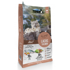Tundra Adult Cat - висококачествена храна за пораснали котки от всички породи, БЕЗ ЗЪРНО, със сьомга, Боровинки, Моркови и Ябълки - 3,8 кг, Германия - 17223 Tundra Adult Cat - висококачествена храна за пораснали котки от всички породи, БЕЗ ЗЪРНО, със сьомга, Боровинки, Моркови и Ябълки - 3,8 кг, Германия - 17223