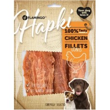 Flamingo Snacks Hapki Strips with chicken - дълги пилешки филенца 70 гр, Белгия - 2010186 Flamingo Snacks Hapki Strips with chicken - дълги пилешки филенца 70 гр, Белгия - 2010186