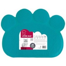 M-Pets Paw Cat Litter Mat - СИНЯ Подложка за почистване на лапи за котешка тоалетна 60x45 cm 20110109 M-Pets Paw Cat Litter Mat - СИНЯ Подложка за почистване на лапи за котешка тоалетна 60x45 cm 20110109