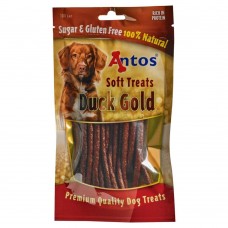 Antos Duck Gold - лакомство за куче - вкусни солети от патешко 100 гр - Нидерландия - 20222 Antos Duck Gold - лакомство за куче - вкусни солети от патешко 100 гр - Нидерландия - 20222