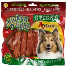 Antos Chicken D'light Sticks - лакомство за куче - пилешки пръчици 400 гр - Нидерландия - 20385 Antos Chicken D'light Sticks - лакомство за куче - пилешки пръчици 400 гр - Нидерландия - 20385