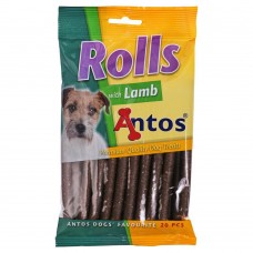 Antos Rolls - лакомство за куче - солети с агне 20 бр - Нидерландия - 20462 Antos Rolls - лакомство за куче - солети с агне 20 бр - Нидерландия - 20462