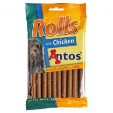 Antos Rolls - лакомство за куче - солети с пиле 20 бр - Нидерландия - 20463 Antos Rolls - лакомство за куче - солети с пиле 20 бр - Нидерландия - 20463