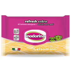 Inodorina Refresh Extra JASMINE Perfume - Мокри кърпички ЖАСМИН 40 бр 23.8.2 Inodorina Refresh Extra JASMINE Perfume - Мокри кърпички ЖАСМИН 40 бр 23.8.2