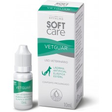 SOFT CARE VETGUAR - капки за очи с изкуствени сълзи за кучета и котки 10 мл, Бразилия - 25320