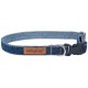 AMIPLAY Denim Jeans Collar - нашийник за куче - ДЪНКИ, размер S - обиколка 20-35 см, ширина 10 мм - Полша - 271579 AMIPLAY Denim Jeans Collar - нашийник за куче - ДЪНКИ, размер S - обиколка 20-35 см, ширина 10 мм - Полша - 271579
