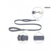 AMIPLAY Lead SAMBA - повод за куче - СИВ, размер M - 150 х 2 см - Полша - 277595 AMIPLAY Lead SAMBA - повод за куче - СИВ, размер M - 150 х 2 см - Полша - 277595