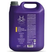 HYDRA GROOMERS ULTRA DESHEDDING AND DETANGLING Шампоан за кучета и котки, дълбоко хидратира и подхранва козината, концентрат 10:1 5000 мл, Бразилия - 29793