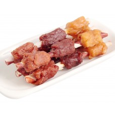 My Hobby Chicken, Duck, Liver Kabobs - лакомство за куче - Пилешки, патешки и дробчета 12 см, 500 гр - Китай - 31012096