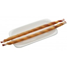 My Hobby Chicken Wrap Bicolor Rawhide Stick - лакомство за куче - Двуцветна пръчка от сурова кожа с пилешка обвивка 25 см, 500 гр - Китай - 31013061