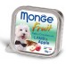 MONGE FRUIT Paté And Chunkies With Lamb and Apple - пастет и хапки за куче с АГНЕ и ЯБЪЛКИ 100 гр, Италия - 3222