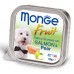 MONGE FRUIT Paté And Chunkies With Salmon and Pear - пастет и хапки за куче със СЬОМГА И КРУША 100 гр, Италия - 3246