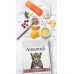 AMANOVA STERILISED CAT SALMON DELUXE - пълноценна храна за кастрирани котки от всички породи, със Сьомга и броколи - 300 гр, Испания - 33126
