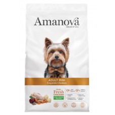 AMANOVA ADULT MINI – EXQUISITE CHICKEN - пълноценна храна за пораснали кучета от дребни породи, с пиле - 2 кг, Испания - 33166 AMANOVA ADULT MINI – EXQUISITE CHICKEN - пълноценна храна за пораснали кучета от дребни породи, с пиле - 2 кг, Испания - 33166