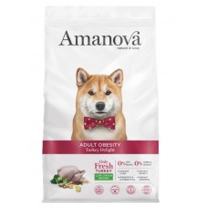 AMANOVA ADULT MEDIUM LARGE OBESITY TURKEY DELIGHT - пълноценна храна за пораснали кучета от средни и едри породи с наднормено тегло, с пуйка - 10 кг, Испания - 33181 AMANOVA ADULT MEDIUM LARGE OBESITY TURKEY DELIGHT - пълноценна храна за пораснали кучета от средни и едри породи с наднормено тегло, с пуйка - 10 кг, Испания - 33181