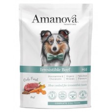 AMANOVA DOG POUCH P02 IRRESISTIBLE BEEF - пауч за пораснали кучета от всички породи, с Телешко и моркови - 100 гр, Испания - 33502 AMANOVA DOG POUCH P02 IRRESISTIBLE BEEF - пауч за пораснали кучета от всички породи, с Телешко и моркови - 100 гр, Испания - 33502