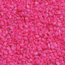 Flamingo Gravel Neon Fluo pink - грунд за аквариум неон розови 4-7 мм, чувал 1 кг, Белгия - 400430