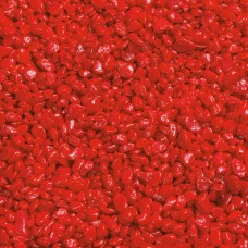 Flamingo Gravel Neon Fluo red - грунд за аквариум неон червени 4-7 мм, чувал 1 кг, Белгия - 400434