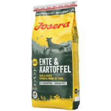 JOSERA DOG DUCK & POTATO ADULT, пълноценна храна БЕЗ ЗЪРНО за порастнали кучета с чувствителни стомаси, с пилешко месо 15 кг, Германия - 50003705 JOSERA DOG DUCK & POTATO ADULT, пълноценна храна БЕЗ ЗЪРНО за порастнали кучета с чувствителни стомаси, с пилешко месо 15 кг, Германия - 50003705