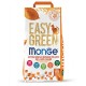 MONGE Easy Green Ecological Corn - екологична тоалетна на растителна основа, подходяща за котки от 100% италианска царевица 3,8 кг, Италия - 5011