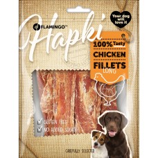 Flamingo Snacks Hapki Strips with chicken - дълги пилешки филенца 170 гр, Белгия - 501357 Flamingo Snacks Hapki Strips with chicken - дълги пилешки филенца 170 гр, Белгия - 501357