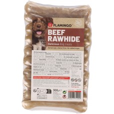 Flamingo Snacks R'Hide Bone - лакомство за куче - кожени кокали 12,5 см - 5 бр, Белгия - 503142