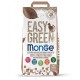 MONGE Easy Green Ecological Barley - екологична тоалетна на растителна основа, подходяща за котки от 100% италиански ечемик 3,8 кг, Италия - 5035