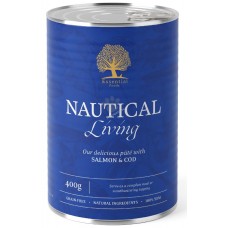 Essential Nautical Living Pate - пастет за кучета със сьомга и риба треска 400 гр ESS74121