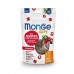 Monge Gift Cat Filled and Crunchy Dental with soft duck and cranberry filling for neutered cats - лакомства за кастрирани котки, БЕЗ ЗЪРНО, хрупкави джобчета с мек пълнеж с патешко и червени боровинки - 60 гр, Италия - 5052