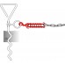 Flamingo Safety spring Jalu Silver - комплект за двор - демпферна пружина и карабинер, Белгия - 506961 Flamingo Safety spring Jalu Silver - комплект за двор - демпферна пружина и карабинер, Белгия - 506961