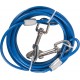 Flamingo Tie out cable Blue - въже за двор - 5 метра х 5 мм, за кучета до 20 кг, Белгия - 506971 Flamingo Tie out cable Blue - въже за двор - 5 метра х 5 мм, за кучета до 20 кг, Белгия - 506971