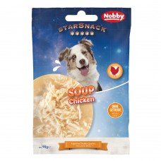 Лакомство StarSnack Dog Chicken soup - супа за кучета, естествени съставки и без мазнини, 90 гр - NOBBY Германия - 50927 Лакомство StarSnack Dog Chicken soup - супа за кучета, естествени съставки и без мазнини, 90 гр - NOBBY Германия - 50927