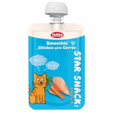 StarSnack Chicken, Carrot, Malt - кремообразно лакомство за котка - Смути, с пиле и морков, 90 гр - NOBBY Германия 50981