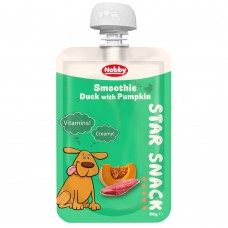 StarSnack Duck, Pumpkin, Vitamin - кремообразно лакомство за кучета - Смути, с патешко и тиква, 90 гр - NOBBY Германия 50984 StarSnack Duck, Pumpkin, Vitamin - кремообразно лакомство за кучета - Смути, с патешко и тиква, 90 гр - NOBBY Германия 50984