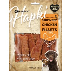 Flamingo Snacks Hapki Strips with chicken - дълги пилешки филенца 400 гр, Белгия - 512234 Flamingo Snacks Hapki Strips with chicken - дълги пилешки филенца 400 гр, Белгия - 512234
