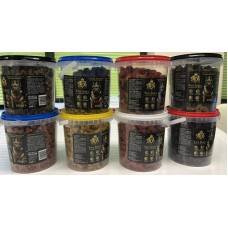 FIVE STARS DOG PREMIUM Treats - меки лакомства за кучета - Сърца, дивеч и пиле - кофичка, 650 гр - 5ST610 FIVE STARS DOG PREMIUM Treats - меки лакомства за кучета - Сърца, дивеч и пиле - кофичка, 650 гр - 5ST610
