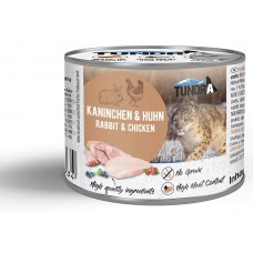TUNDRA GRAIN FREE - консерва за котки с дивеч, заек и пиле, БЕЗ ЗЪРНО, 200 гр, Германия - 703VE
