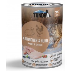 TUNDRA GRAIN FREE - консерва за котки с дивеч, заек и пиле, БЕЗ ЗЪРНО, 400 гр, Германия - 713VE