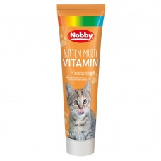Мултивитаминна паста KITTEN - паста с ценни витамини за подрасващи котета - 100 гр, Nobby Германия - 74902