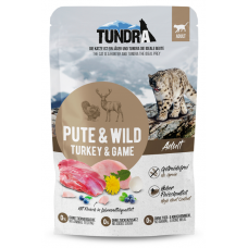 Tundra пауч за котка, БЕЗ ЗЪРНО, пуйка и дивеч - 85 гр, Германия - 771 Tundra пауч за котка, БЕЗ ЗЪРНО, пуйка и дивеч - 85 гр, Германия - 771