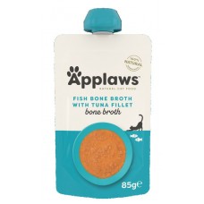Applaws Fish Bone Broth - Пауч с капачка за котки, с филе от риба тон, 85 гр 8803
