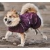Hurtta Mudventure Coat ECO jacket - топло зимно яке, гръб 45 см - патладжан 934512