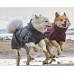 Hurtta Mudventure Coat ECO jacket - топло зимно яке, гръб 45 см - патладжан 934512