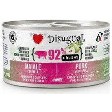 Консерва куче DISUGUAL FRUIT МОНОПРОТЕИН, за пораснали кучета от всички породи - 92% прасе и 4% ябълка, ПАСТЕТ - 150 гр - Италия, 95423 Консерва куче DISUGUAL FRUIT МОНОПРОТЕИН, за пораснали кучета от всички породи - 92% прасе и 4% ябълка, ПАСТЕТ - 150 гр - Италия, 95423