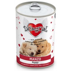 Консерва куче DISUGUAL PUPPY, за подрастващи кученца от всички породи - говеждо месо, ПАСТЕТ - 400 гр - Италия, 95449 Консерва куче DISUGUAL PUPPY, за подрастващи кученца от всички породи - говеждо месо, ПАСТЕТ - 400 гр - Италия, 95449