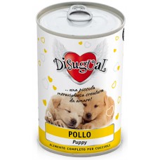 Консерва куче DISUGUAL PUPPY, за подрастващи кученца от всички породи - пилешко месо, ПАСТЕТ - 400 гр - Италия, 95450 Консерва куче DISUGUAL PUPPY, за подрастващи кученца от всички породи - пилешко месо, ПАСТЕТ - 400 гр - Италия, 95450